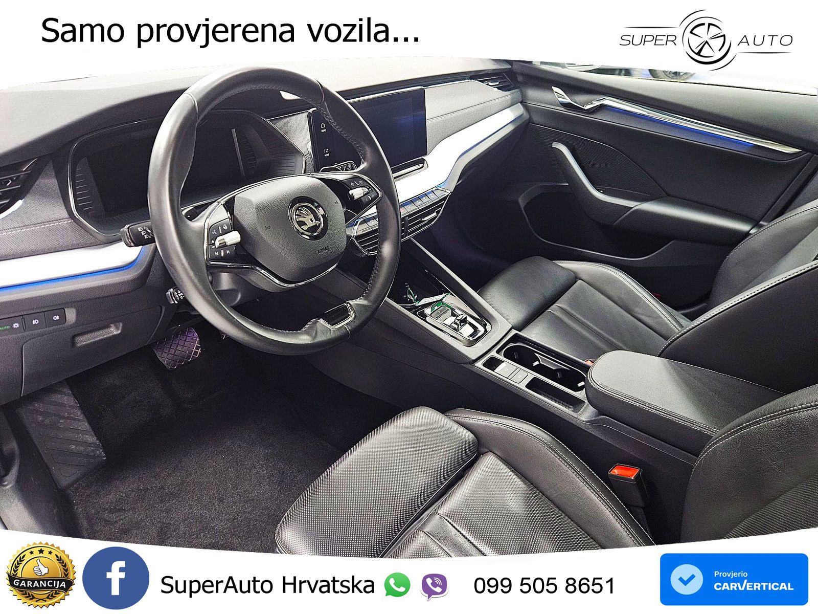 Škoda Octavia Combi 2.0 TDI (150 KS) DSG LED+GR SJED+ACC