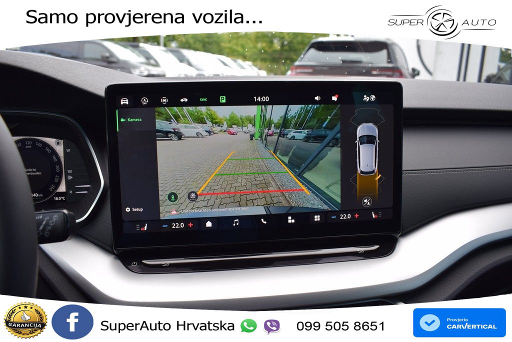 Škoda Octavia Combi 2.0 TDI (150 KS) DSG Selection MATRIX+GR SJED+KAM