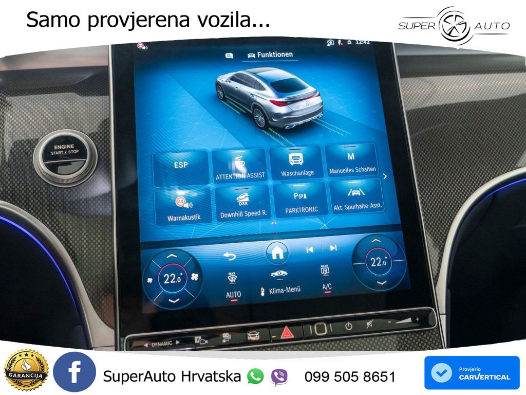 Mercedes GLC Coupe 300de (333 KS) 4MATIC 9G-TRONIC ACC+GR SJED+360+PANO