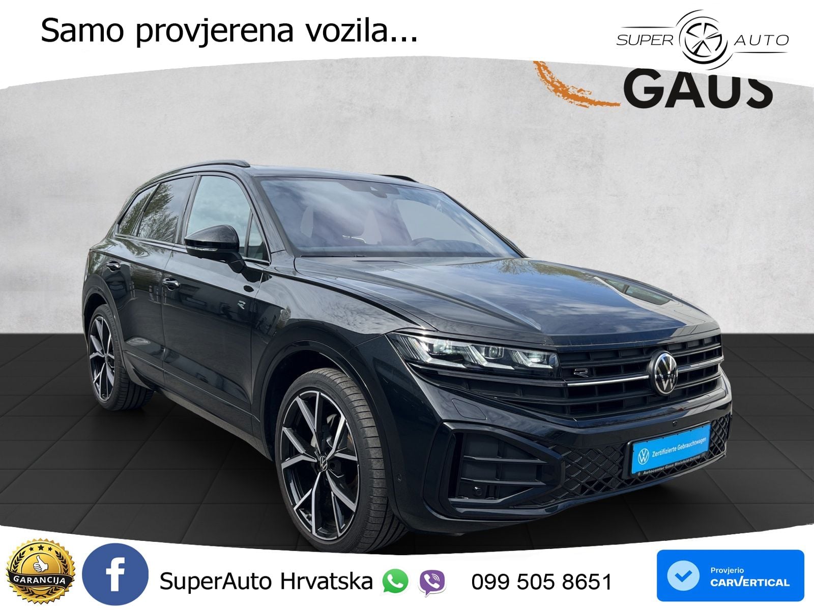 Volkswagen Touareg 3.0 V6 TDI (286 KS) 4MOTION Tiptronic R-Line ZRAČNI+ACC+GR SJED+KAM+PANO
