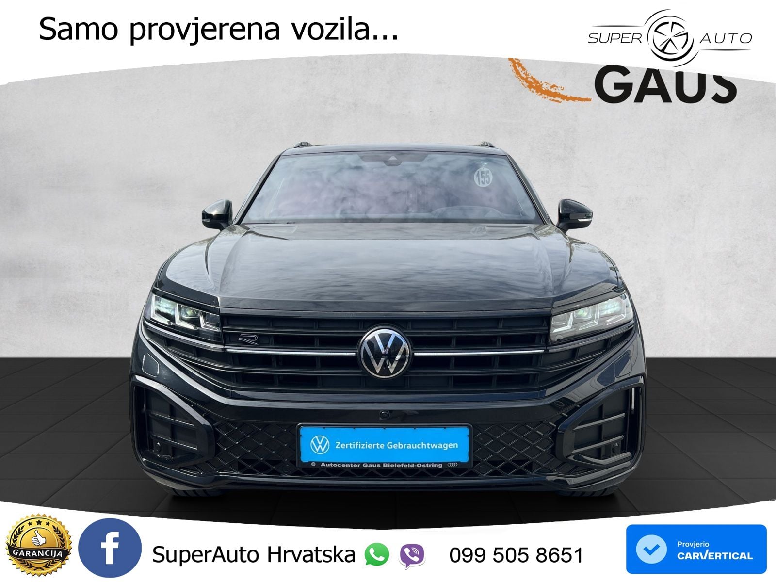 Volkswagen Touareg 3.0 V6 TDI (286 KS) 4MOTION Tiptronic R-Line ZRAČNI+ACC+GR SJED+KAM+PANO