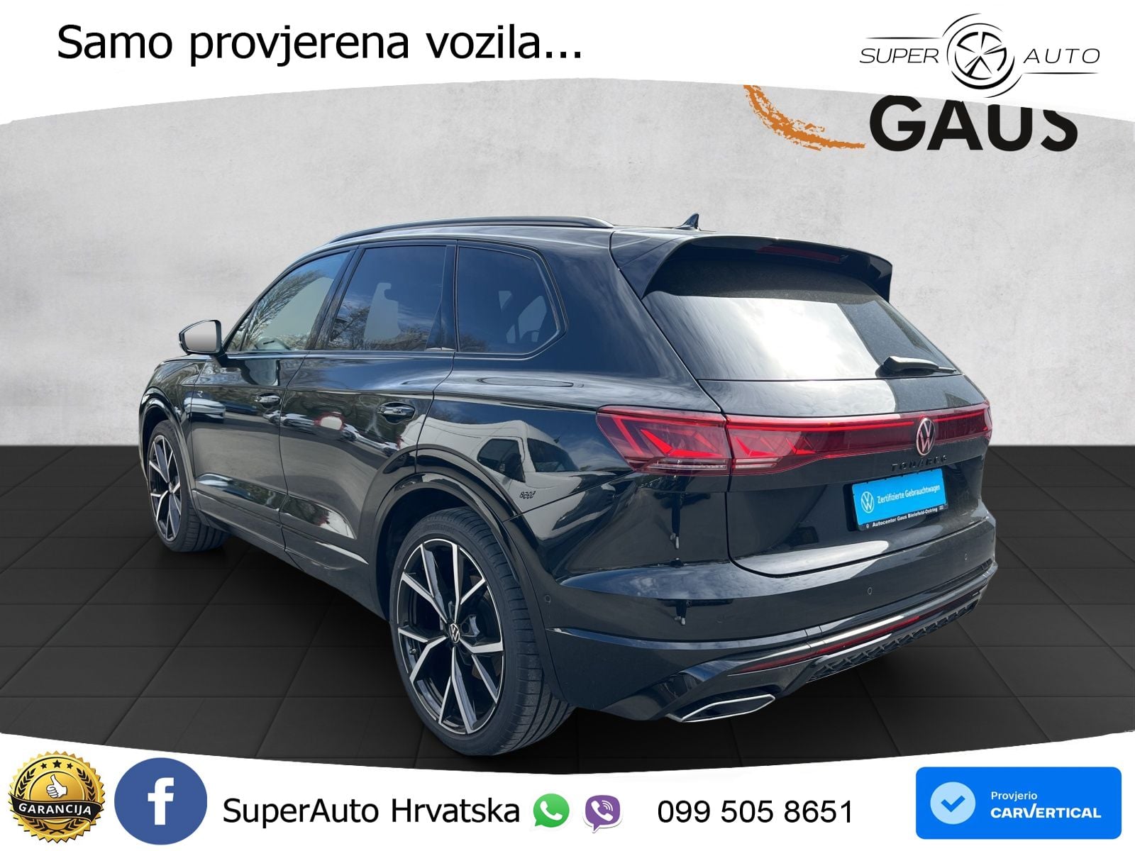 Volkswagen Touareg 3.0 V6 TDI (286 KS) 4MOTION Tiptronic R-Line ZRAČNI+ACC+GR SJED+KAM+PANO