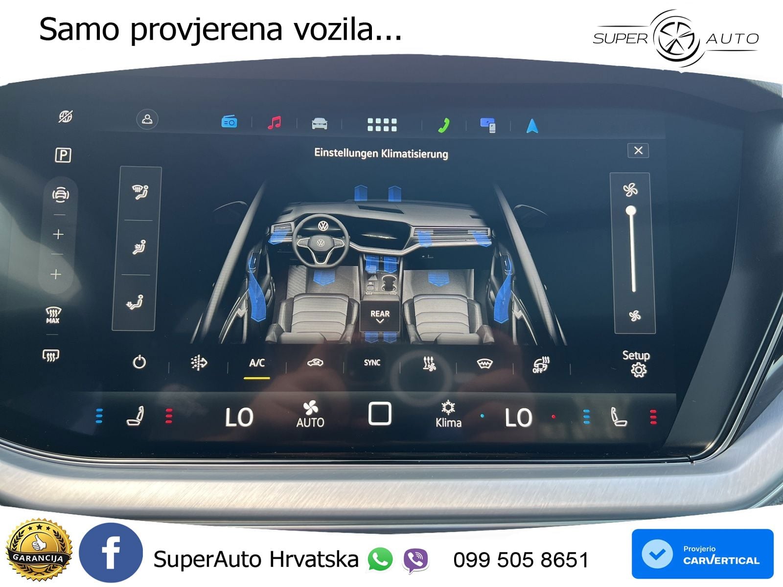 Volkswagen Touareg 3.0 V6 TDI (286 KS) 4MOTION Tiptronic R-Line ZRAČNI+ACC+GR SJED+KAM+PANO