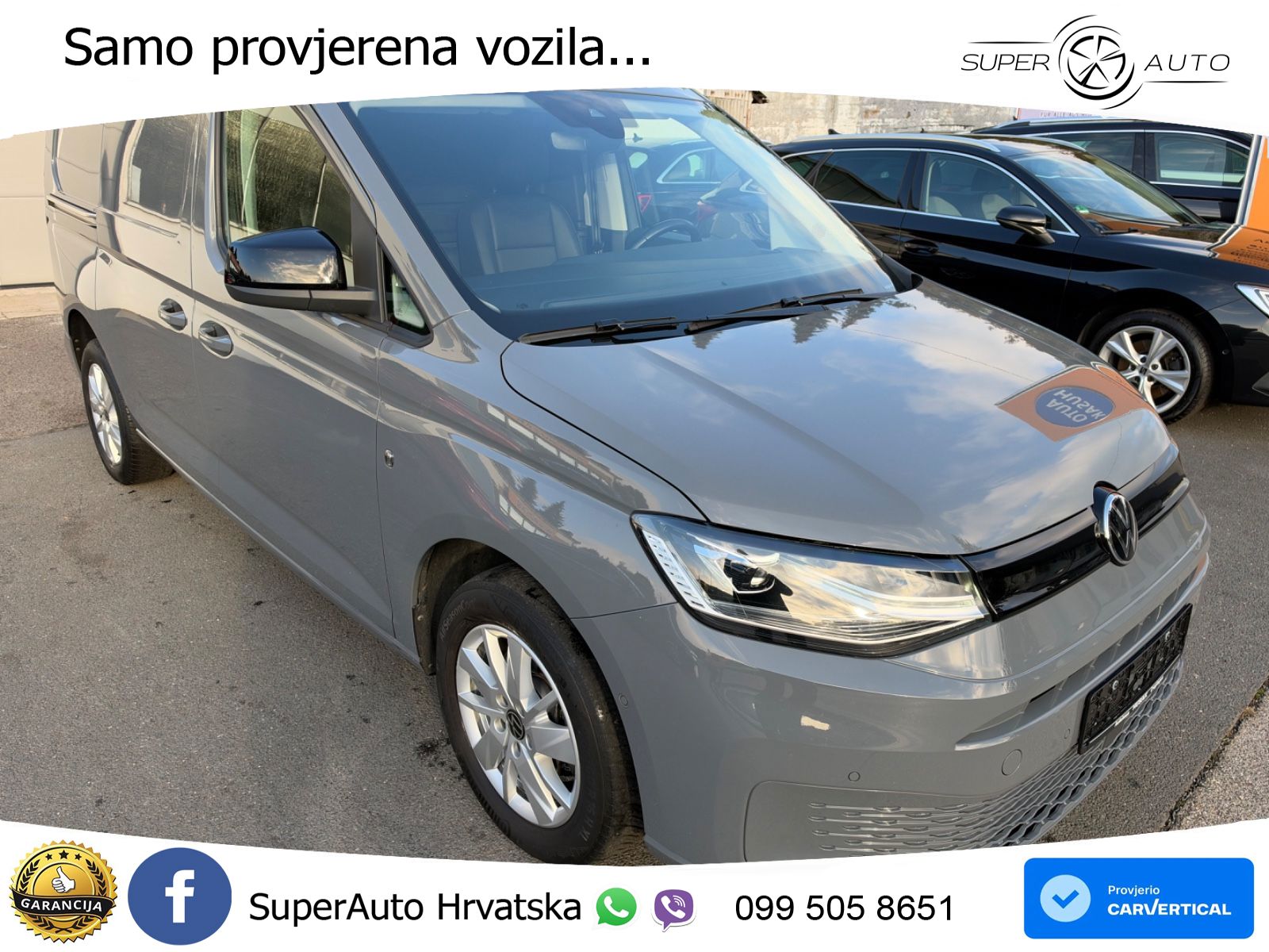 Volkswagen Caddy Cargo Maxi 2.0TDI LED DSG ACC RFK Standhzg 122 KS