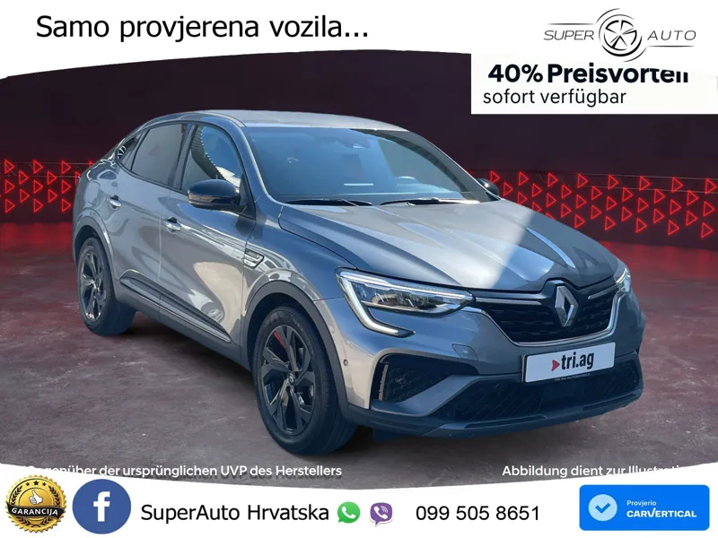 Renault Arkana R.S. Line TCe 160KS LED+GR SJED+ACC