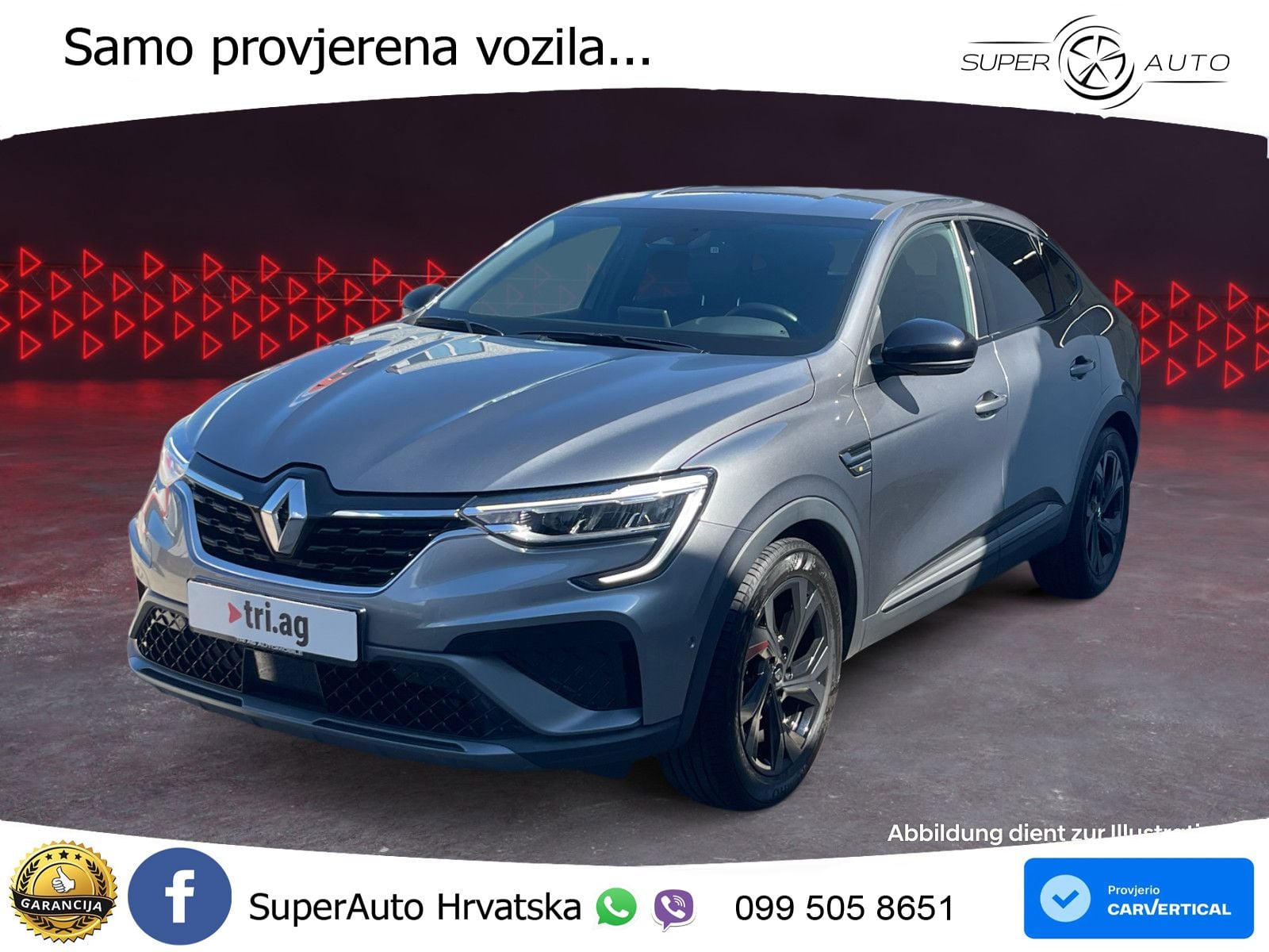 Renault Arkana R.S. Line TCe 160KS LED+GR SJED+ACC