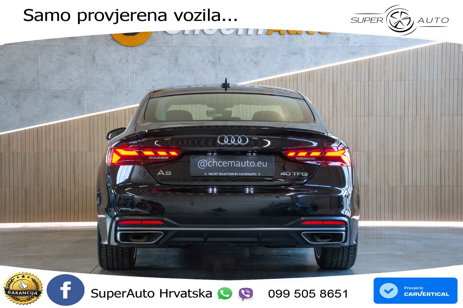 Audi A5 Sportback  40 TFSI (204 KS) S tronic advanced MATRIX+GR SJED+KAM