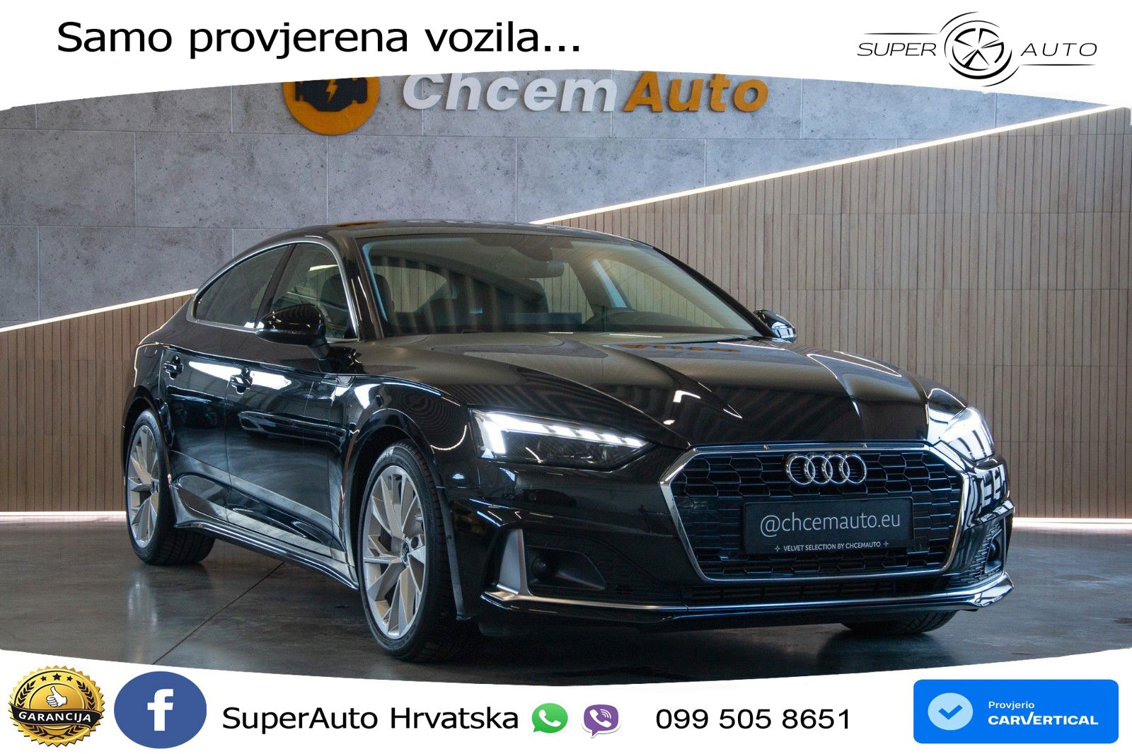 Audi A5 Sportback  40 TFSI (204 KS) S tronic advanced MATRIX+GR SJED+KAM