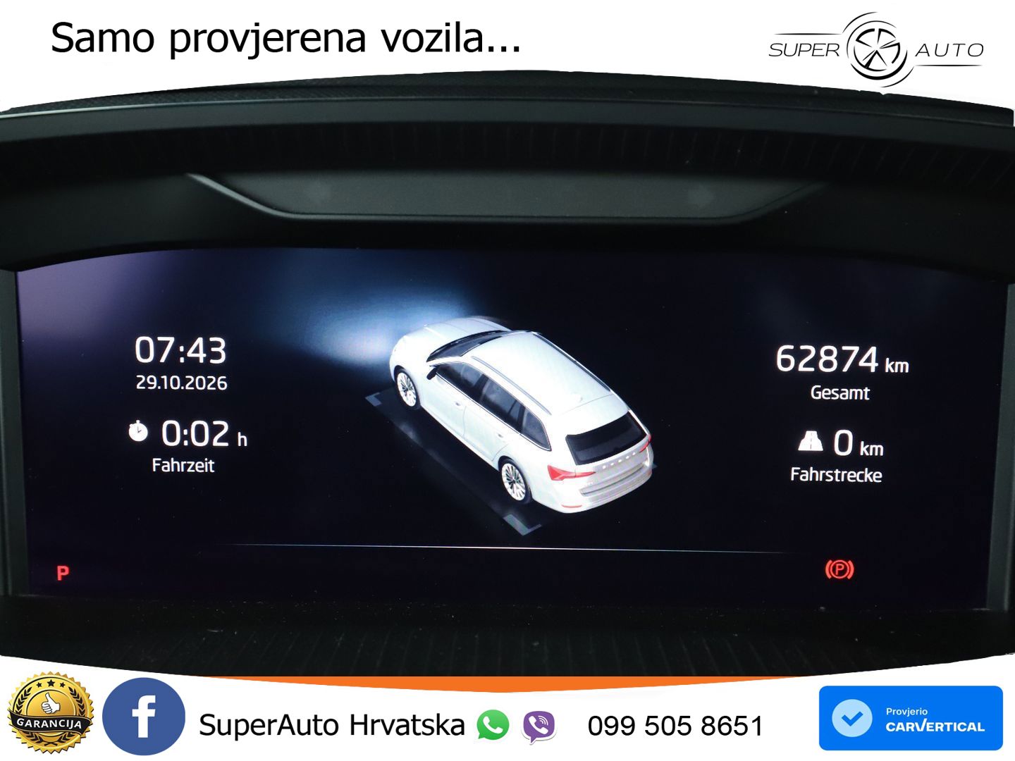 Škoda Octavia Combi 1.5 TSI EVO e-TEC (150 KS) DSG