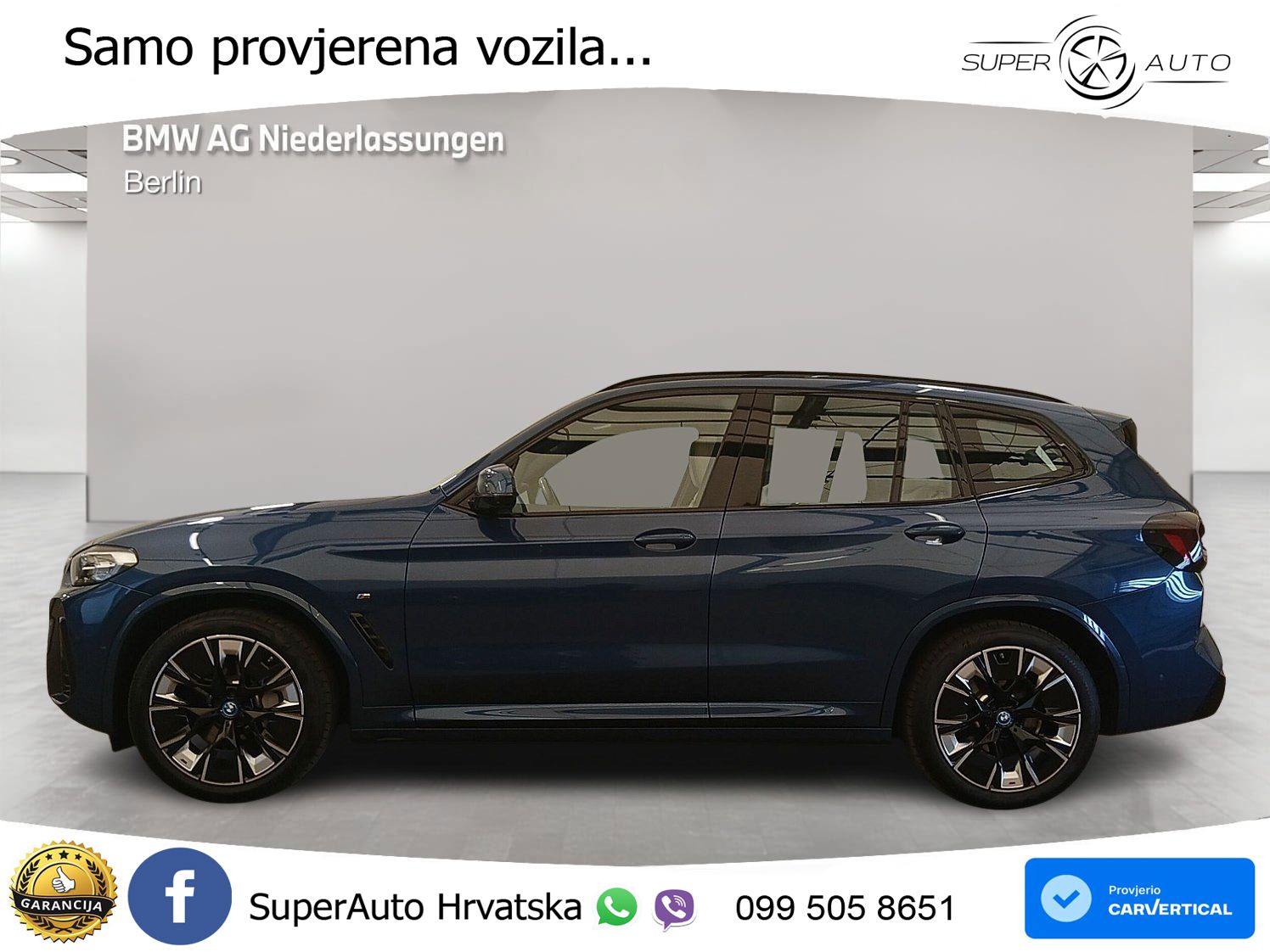 BMW iX3 80 kWh (286 KS)