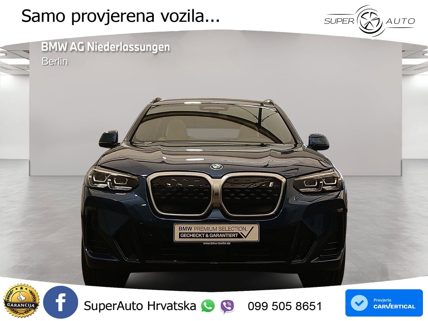 BMW iX3 80 kWh (286 KS)