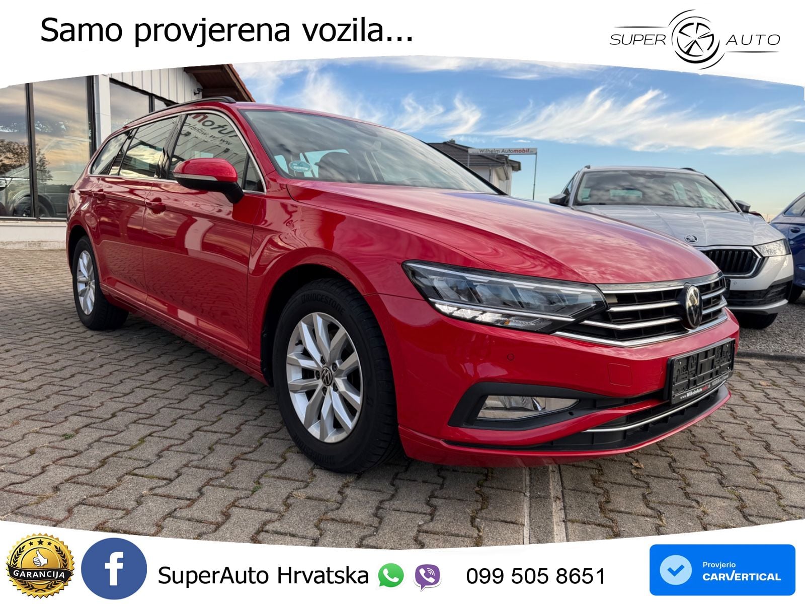 Volkswagen Passat Variant 2.0 TDI (122 KS) DSG Business LED+GR SJED+ACC