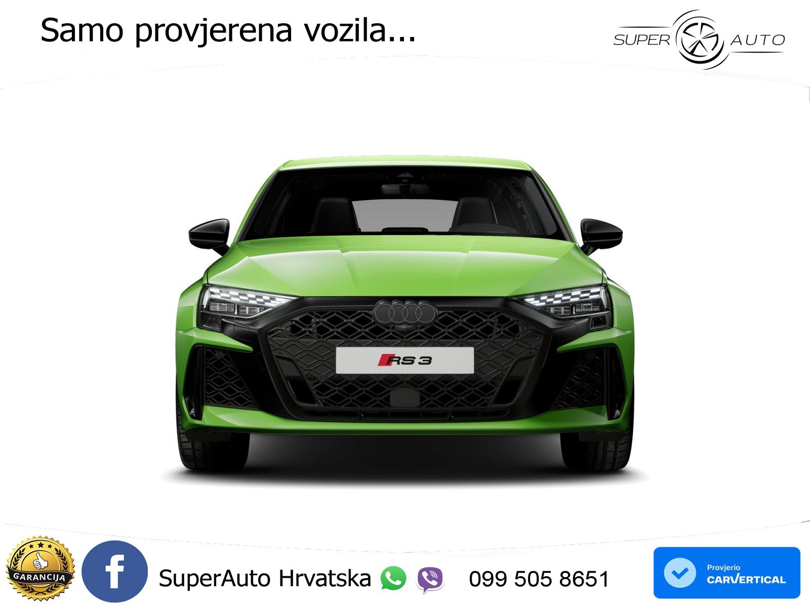 Audi RS3 Sedan 2.5 TFSI (400 KS) quattro S tronic