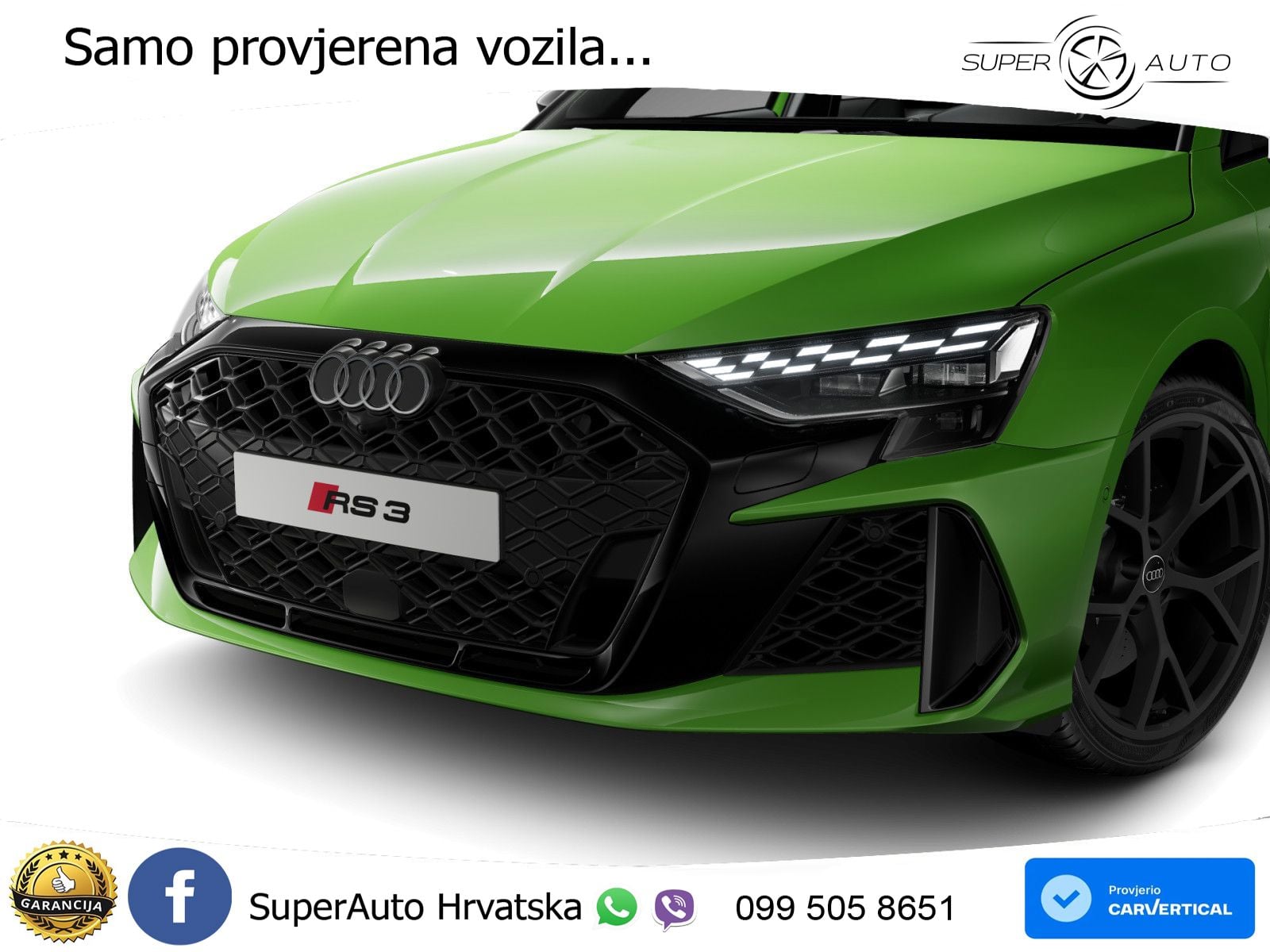 Audi RS3 Sedan 2.5 TFSI (400 KS) quattro S tronic