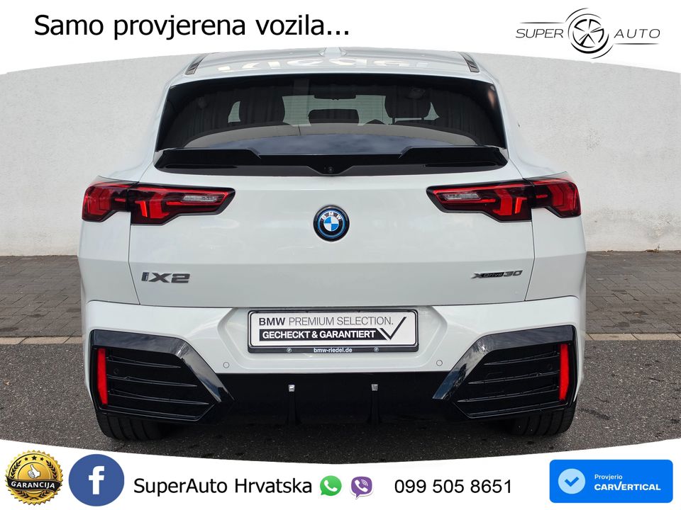 BMW iX2 66.5 kWh (313 KS) xDrive30 LED+GR SJED+ACC