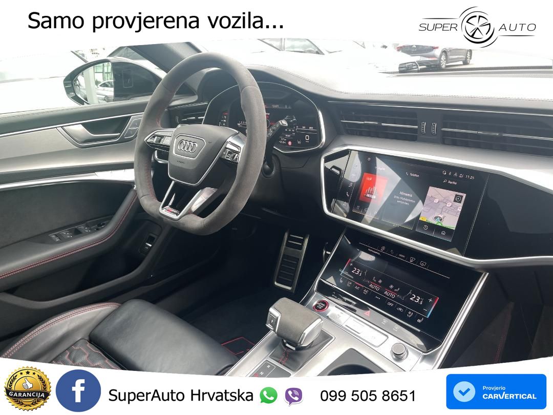 Audi RS6 Avant 4.0 TFSI V8 (600 KS) quattro Tiptronic Kuka ACC+HEAD+GR SJED+360+PANO