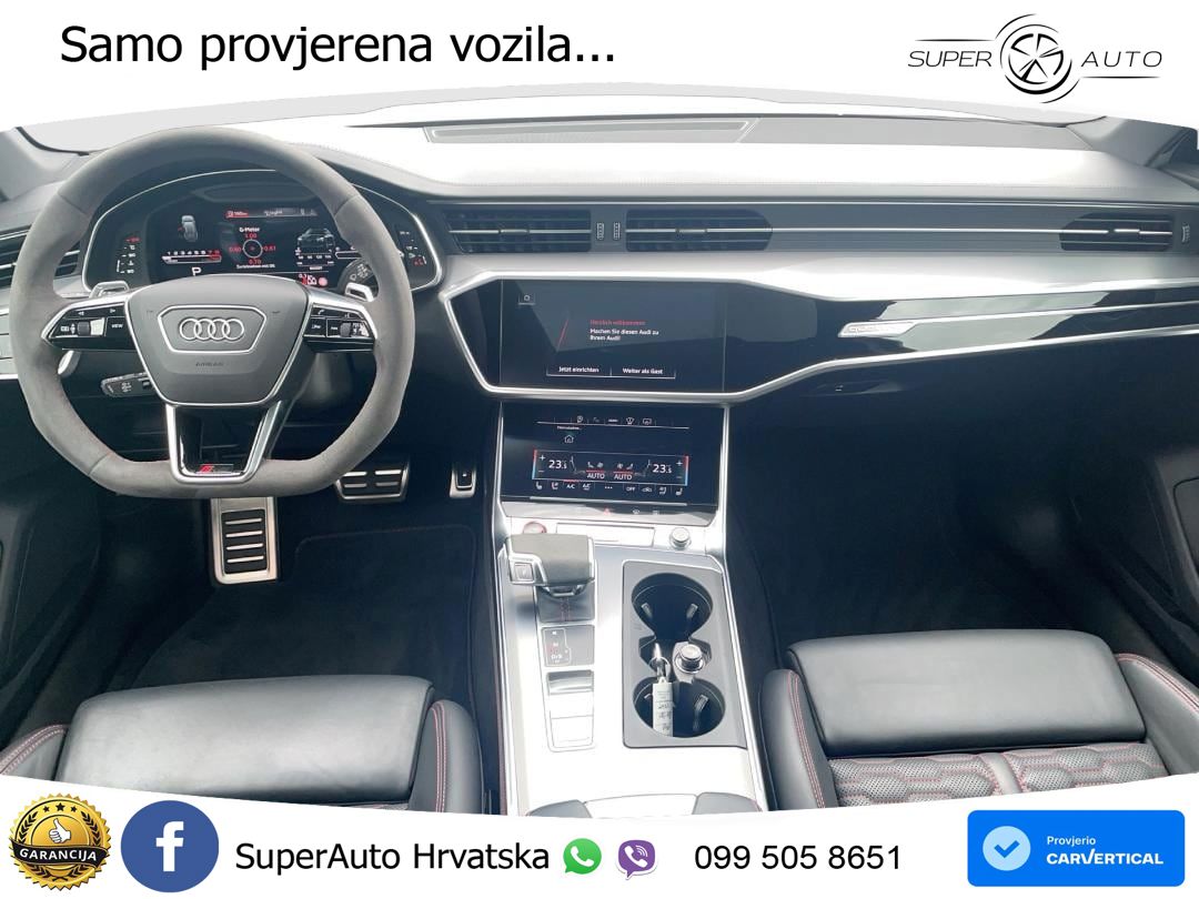 Audi RS6 Avant 4.0 TFSI V8 (600 KS) quattro Tiptronic Kuka ACC+HEAD+GR SJED+360+PANO