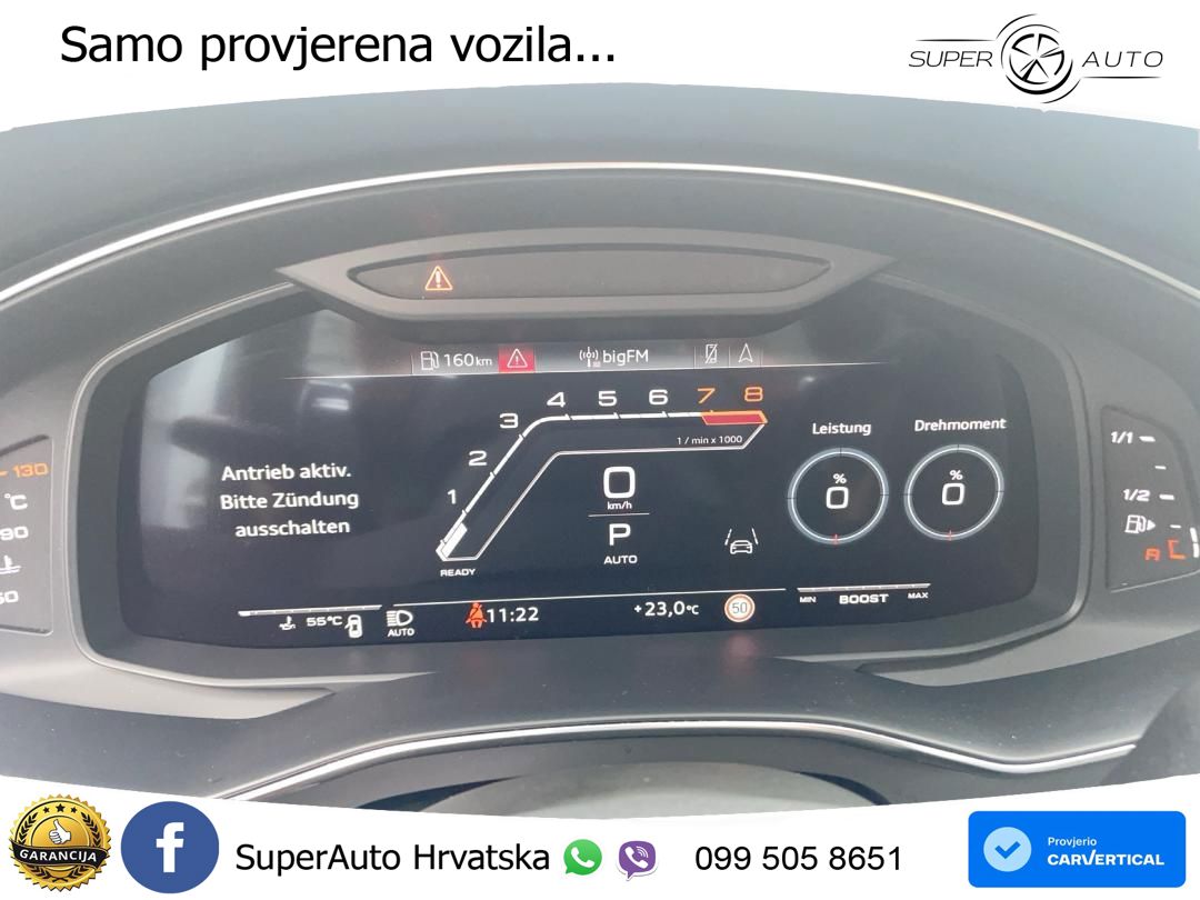 Audi RS6 Avant 4.0 TFSI V8 (600 KS) quattro Tiptronic Kuka ACC+HEAD+GR SJED+360+PANO