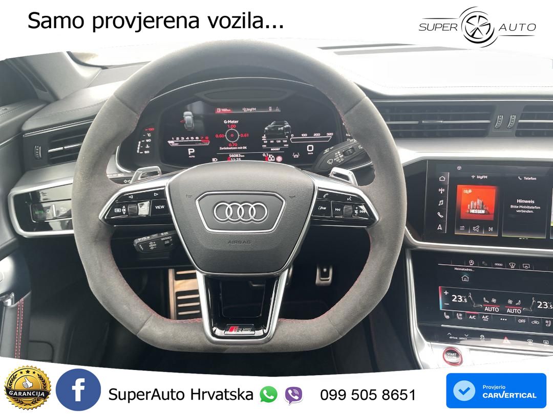 Audi RS6 Avant 4.0 TFSI V8 (600 KS) quattro Tiptronic Kuka ACC+HEAD+GR SJED+360+PANO