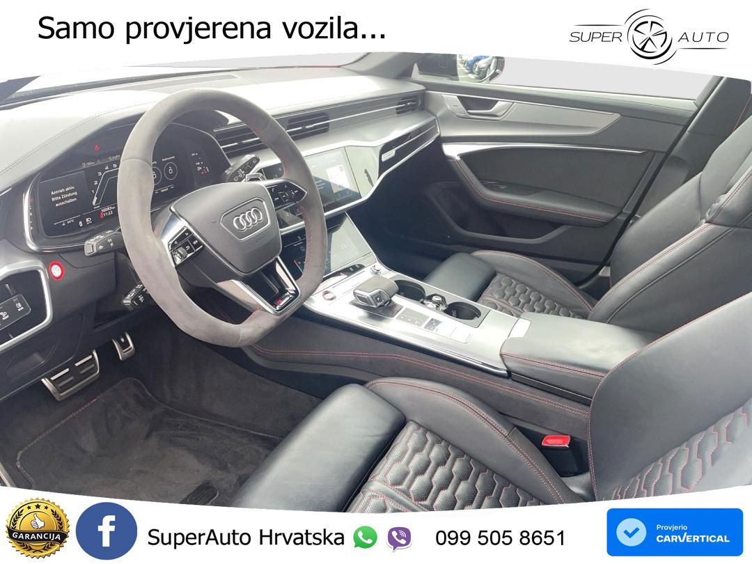 Audi RS6 Avant 4.0 TFSI V8 (600 KS) quattro Tiptronic Kuka ACC+HEAD+GR SJED+360+PANO