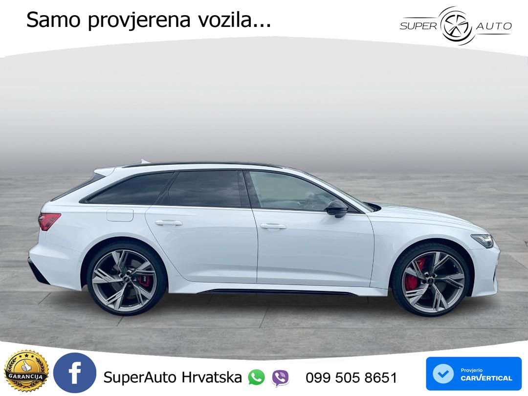 Audi RS6 Avant 4.0 TFSI V8 (600 KS) quattro Tiptronic Kuka ACC+HEAD+GR SJED+360+PANO