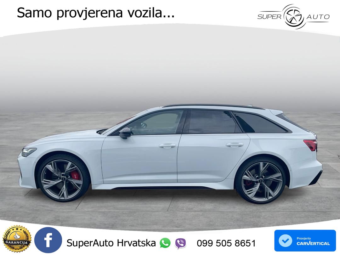 Audi RS6 Avant 4.0 TFSI V8 (600 KS) quattro Tiptronic Kuka ACC+HEAD+GR SJED+360+PANO