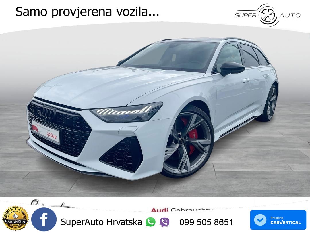 Audi RS6 Avant 4.0 TFSI V8 (600 KS) quattro Tiptronic Kuka ACC+HEAD+GR SJED+360+PANO