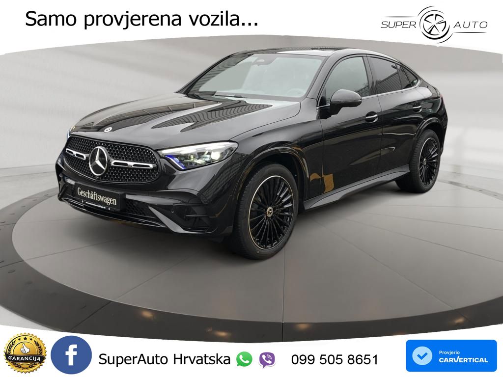 Mercedes GLC Coupe 220d (197 KS) 4MATIC 9G-TRONIC AMG ACC+GR SJED+360+PANO