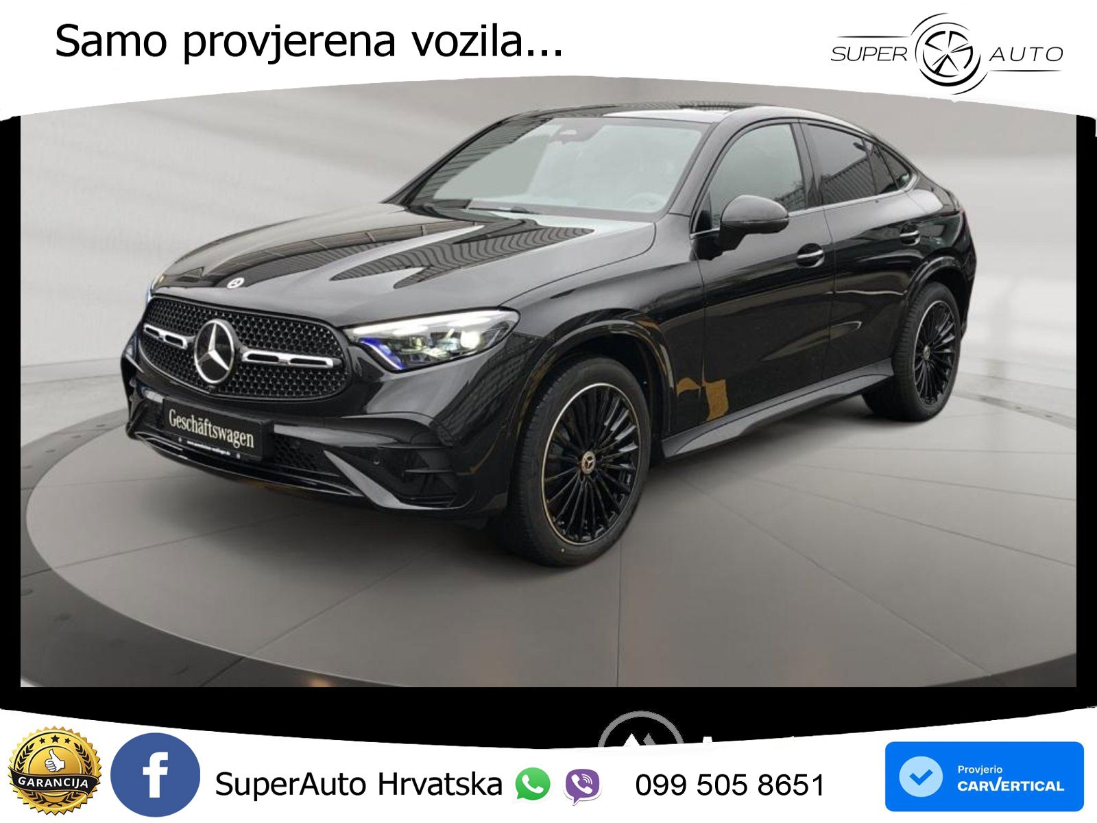 Mercedes GLC Coupe 220d (197 KS) 4MATIC 9G-TRONIC AMG ACC+GR SJED+360+PANO