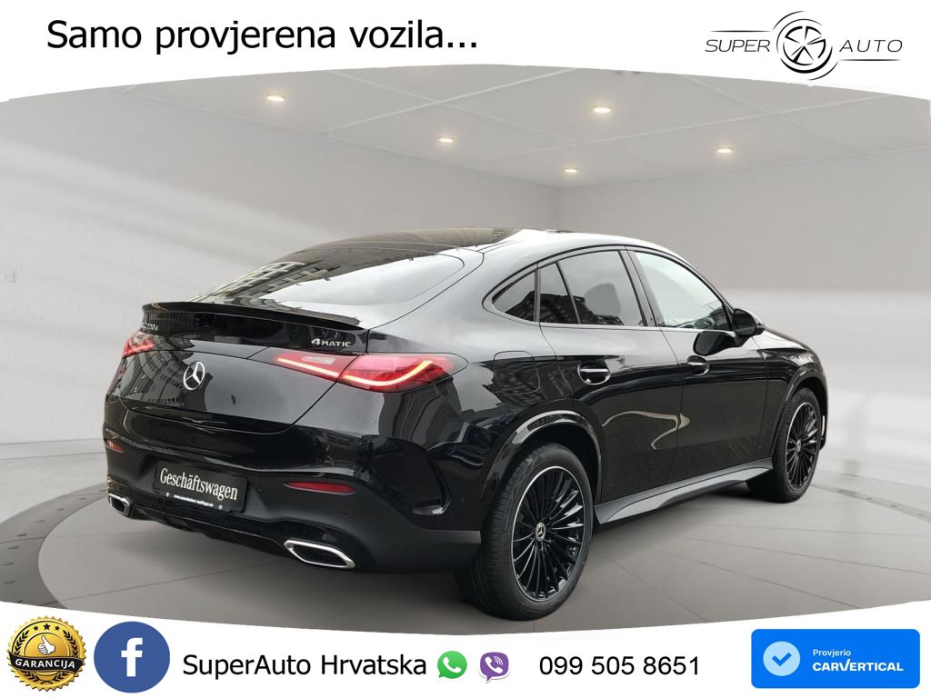 Mercedes GLC Coupe 220d (197 KS) 4MATIC 9G-TRONIC AMG ACC+GR SJED+360+PANO