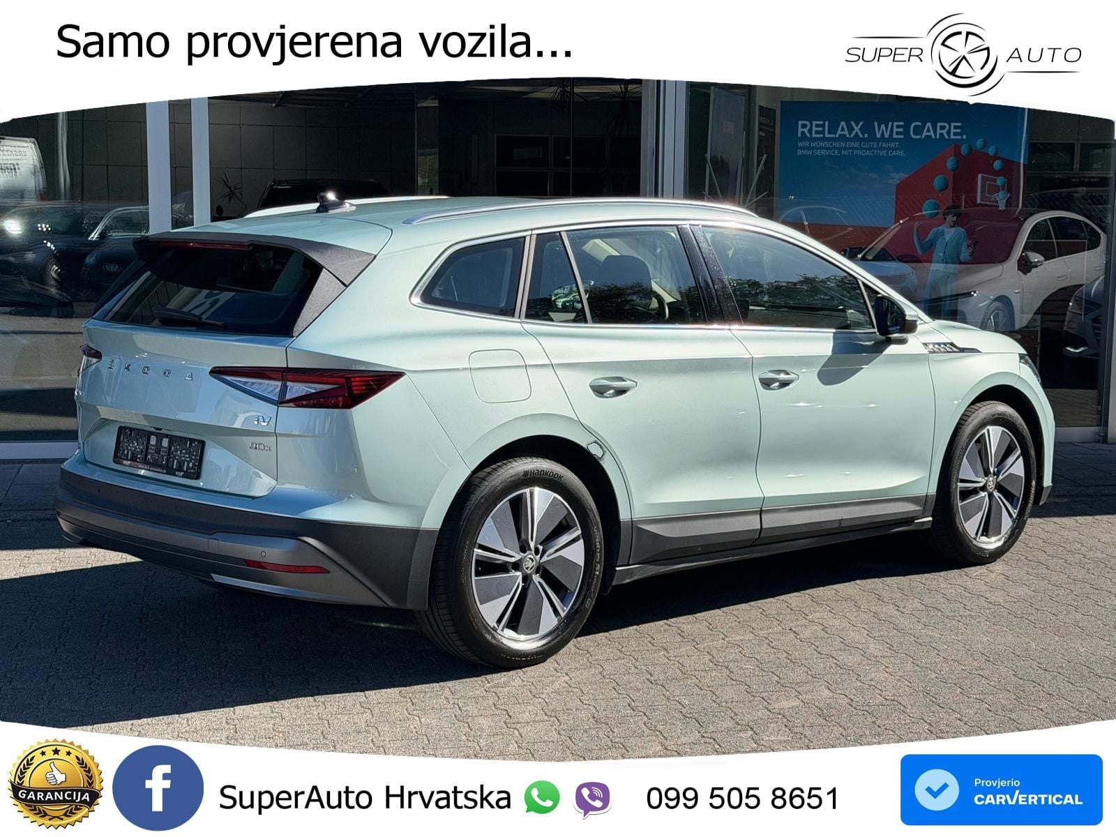 Škoda Enyaq iV 80x 82 kWh (265 KS) AWD Suite LED+GR SJED+ACC