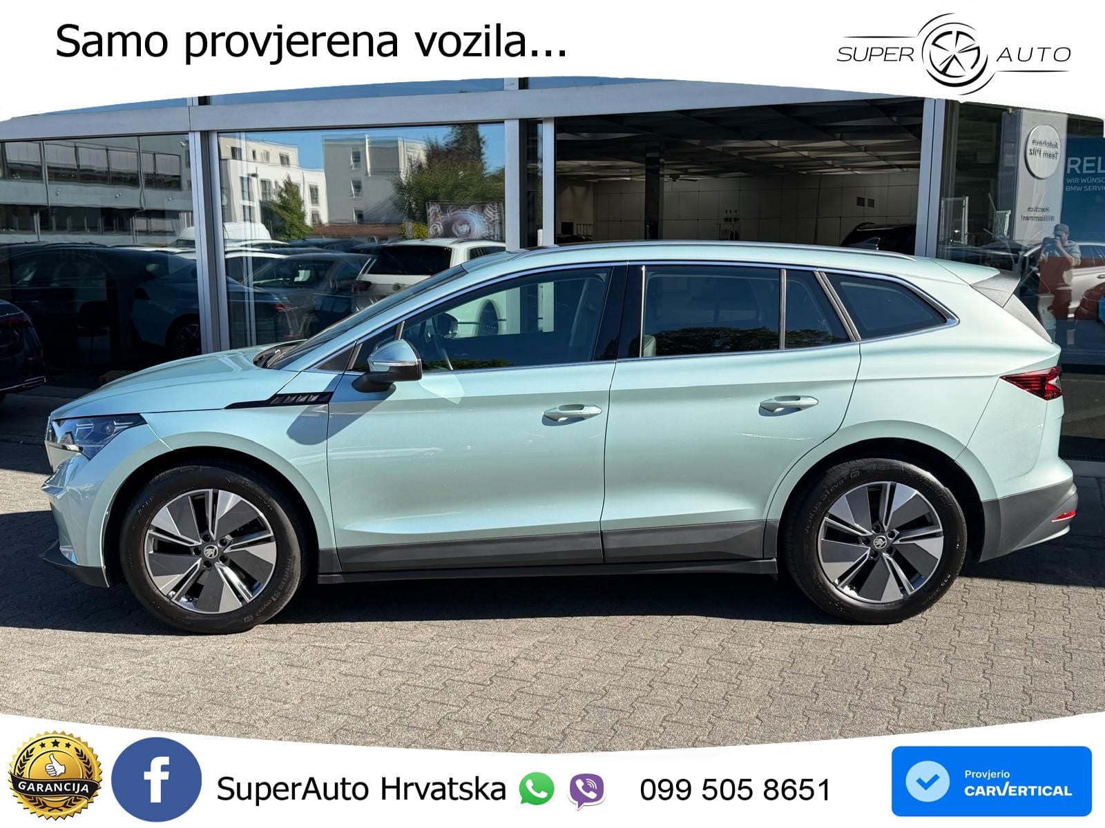 Škoda Enyaq iV 80x 82 kWh (265 KS) AWD Suite LED+GR SJED+ACC