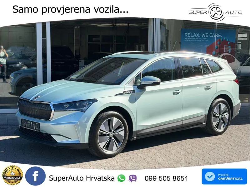 Škoda Enyaq iV 80x 82 kWh (265 KS) AWD Suite LED+GR SJED+ACC