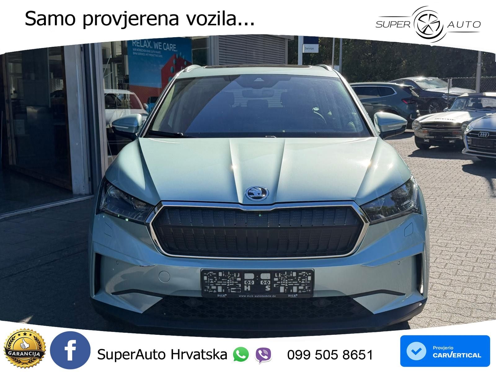 Škoda Enyaq iV 80x 82 kWh (265 KS) AWD Suite LED+GR SJED+ACC