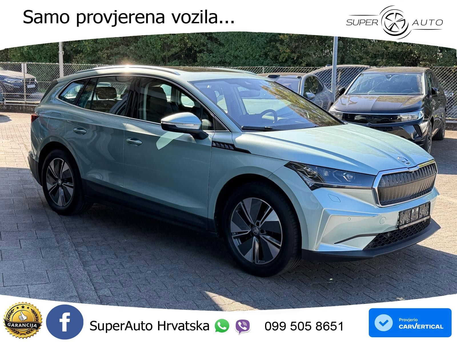 Škoda Enyaq iV 80x 82 kWh (265 KS) AWD Suite LED+GR SJED+ACC