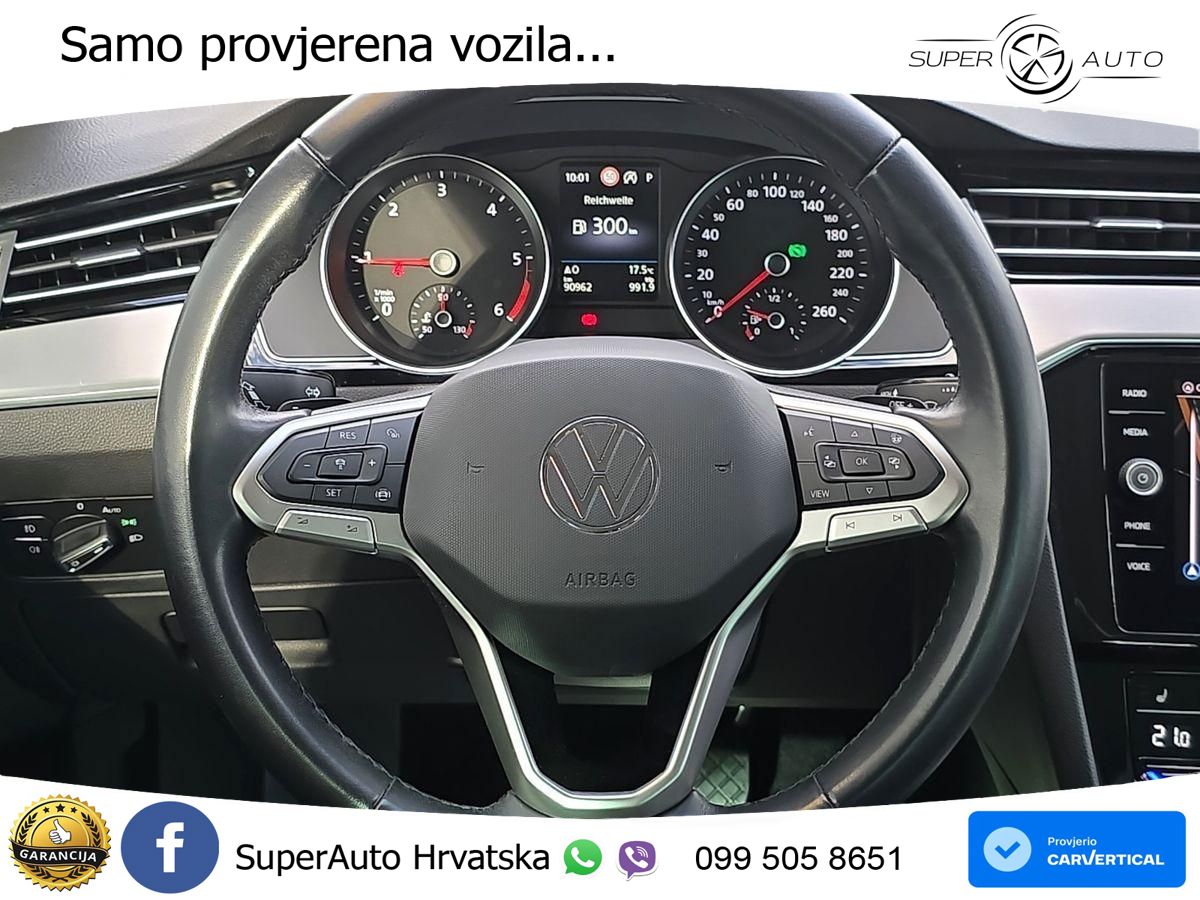 Volkswagen Passat Variant 2.0 TDI (150 KS) DSG MATRIX+GR SJED+KAM
