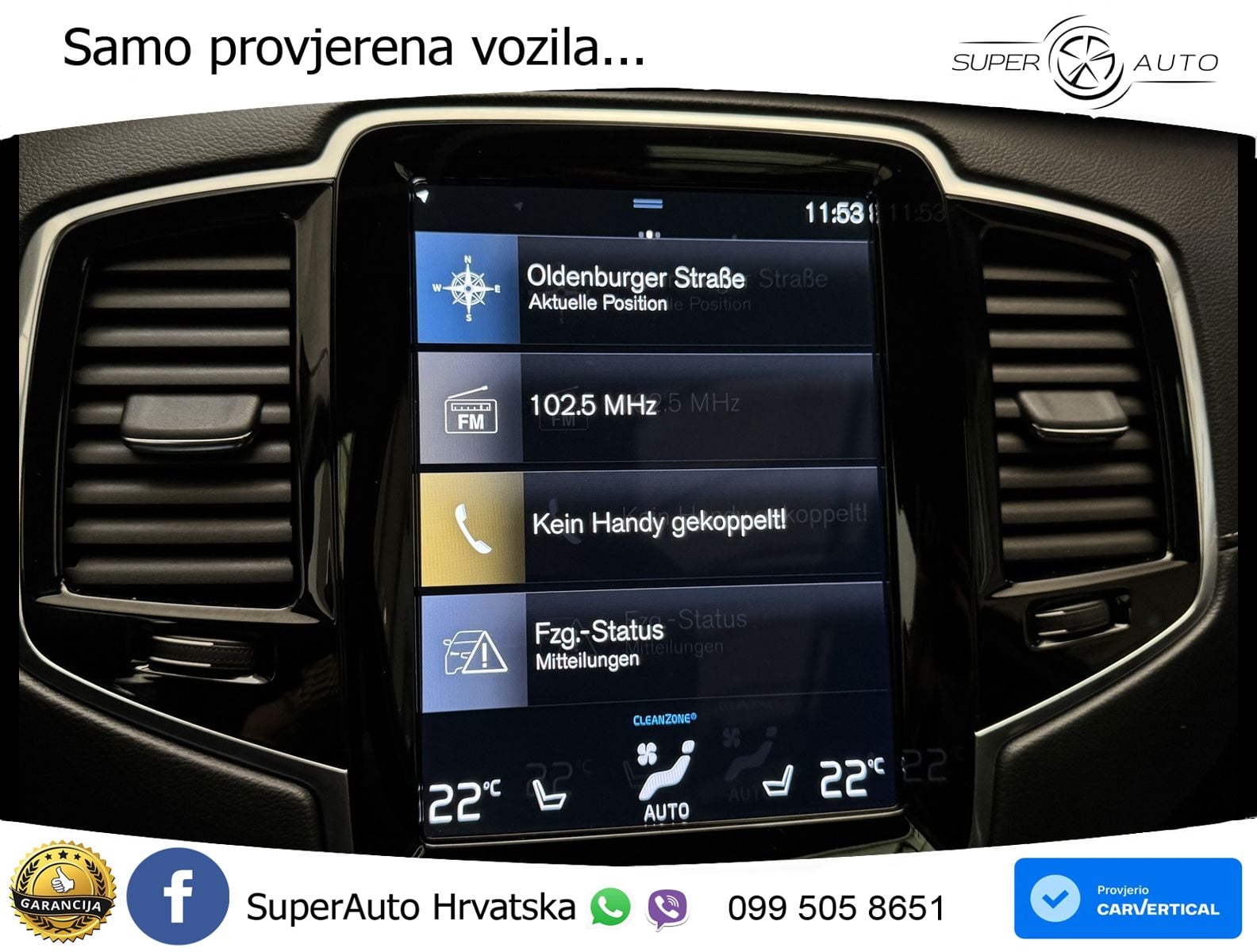 Volvo XC90 Recharge 2.0 T8 AWD Geartronic ZRAČNI+ACC+GR SJED+KAM+PANO