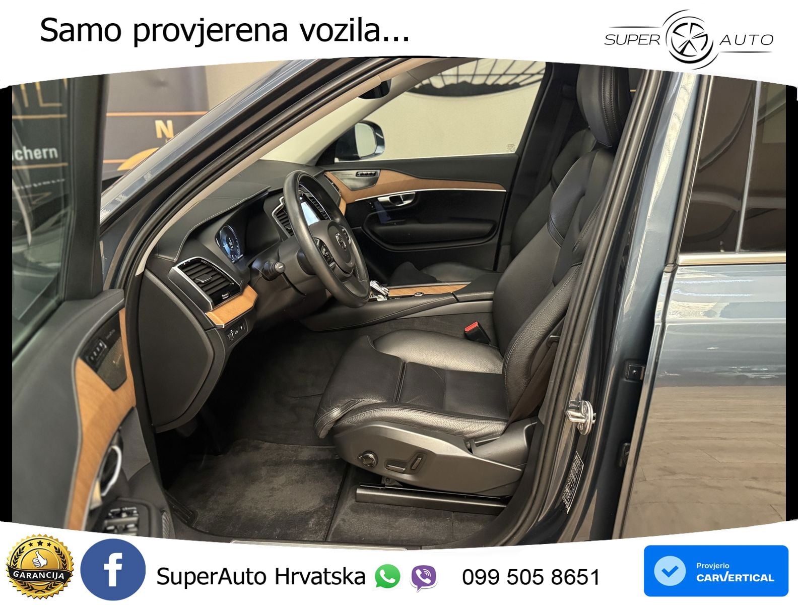 Volvo XC90 Recharge 2.0 T8 AWD Geartronic ZRAČNI+ACC+GR SJED+KAM+PANO