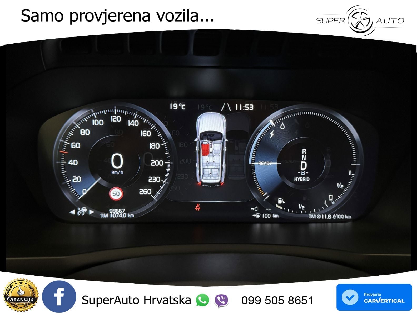 Volvo XC90 Recharge 2.0 T8 AWD Geartronic ZRAČNI+ACC+GR SJED+KAM+PANO