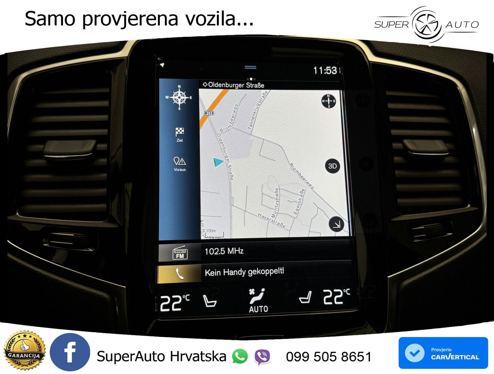 Volvo XC90 Recharge 2.0 T8 AWD Geartronic ZRAČNI+ACC+GR SJED+KAM+PANO