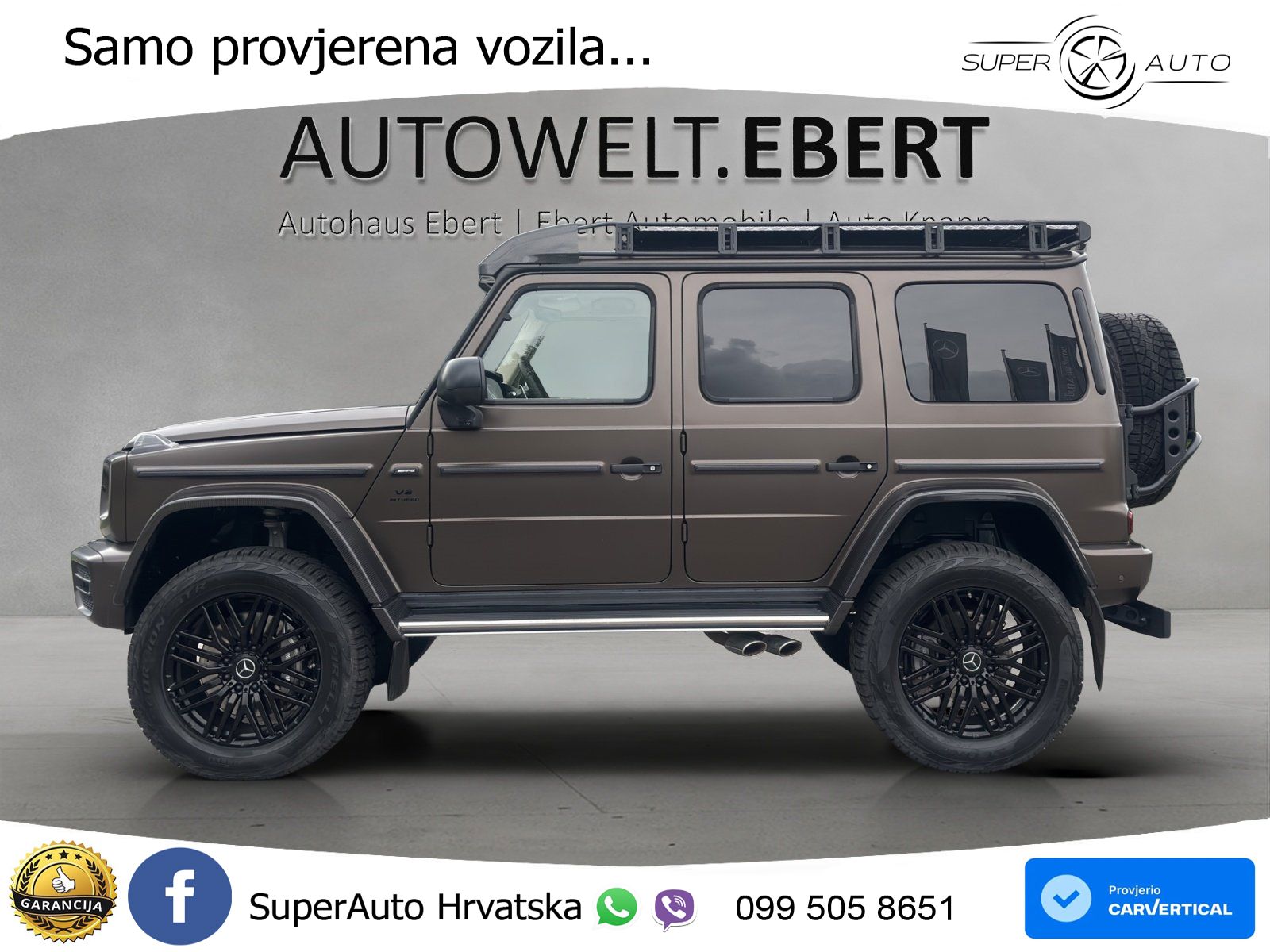 Mercedes AMG G 63 Long V8 (585 KS) 4MATIC 9G-TRONIC AMG SPEEDSHIFT PLUS