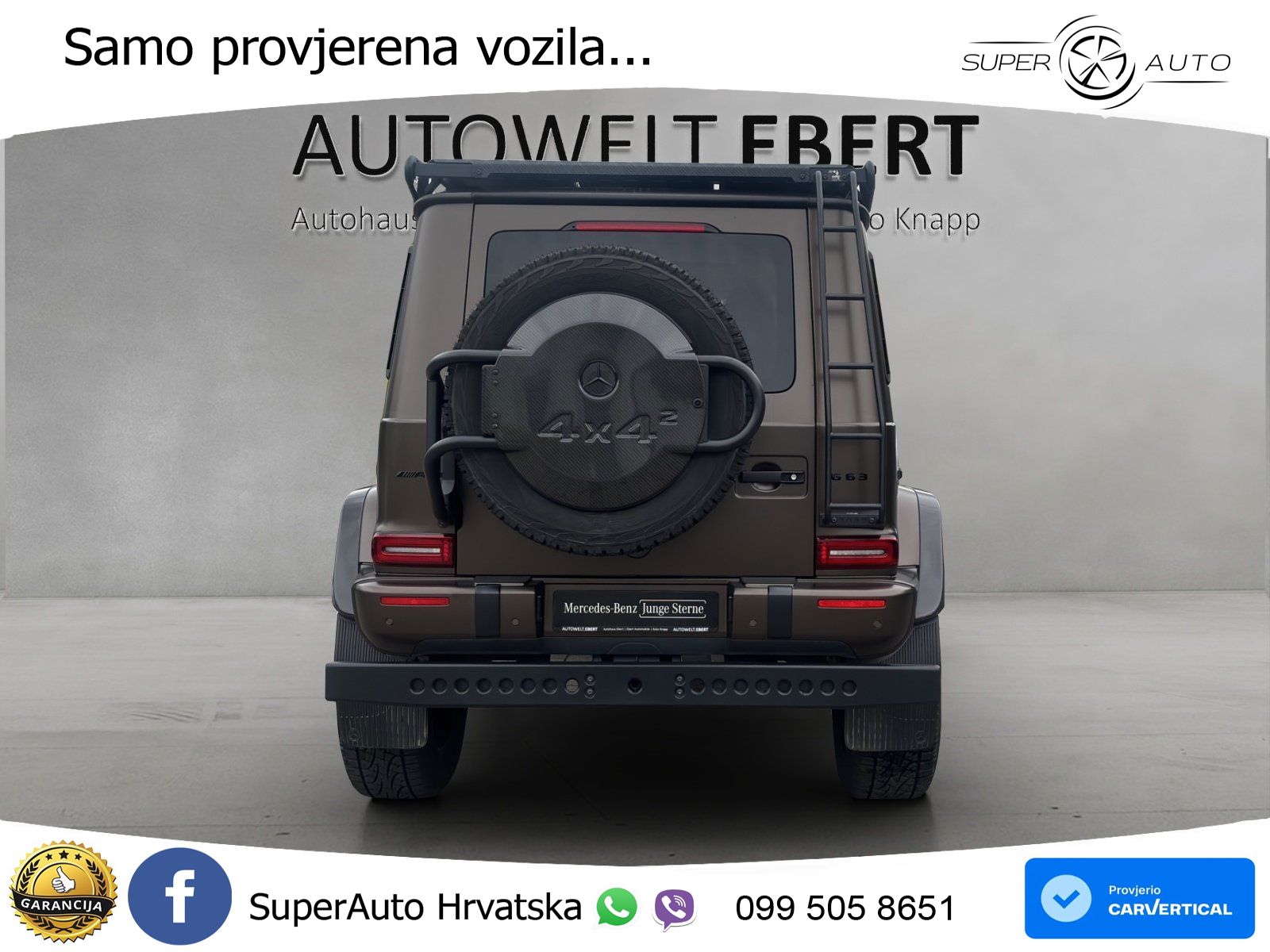 Mercedes AMG G 63 Long V8 (585 KS) 4MATIC 9G-TRONIC AMG SPEEDSHIFT PLUS
