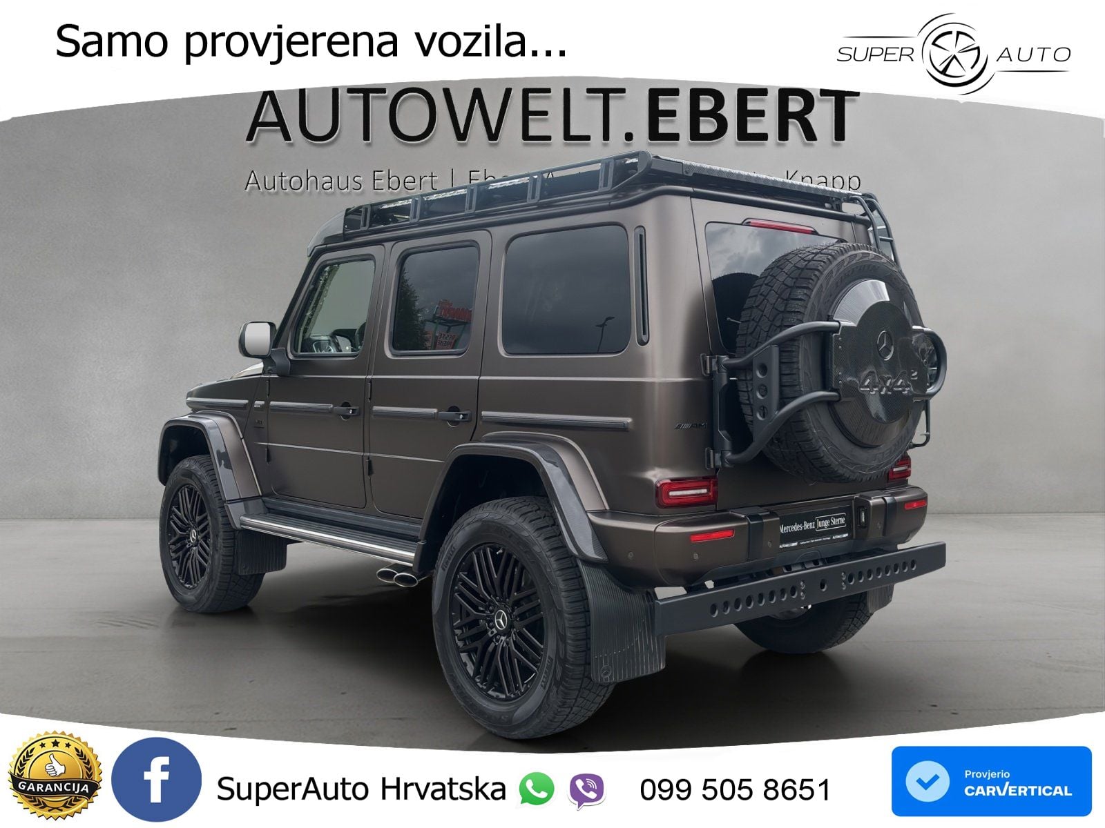 Mercedes AMG G 63 Long V8 (585 KS) 4MATIC 9G-TRONIC AMG SPEEDSHIFT PLUS