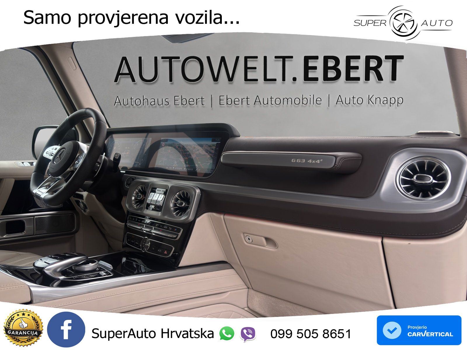 Mercedes AMG G 63 Long V8 (585 KS) 4MATIC 9G-TRONIC AMG SPEEDSHIFT PLUS