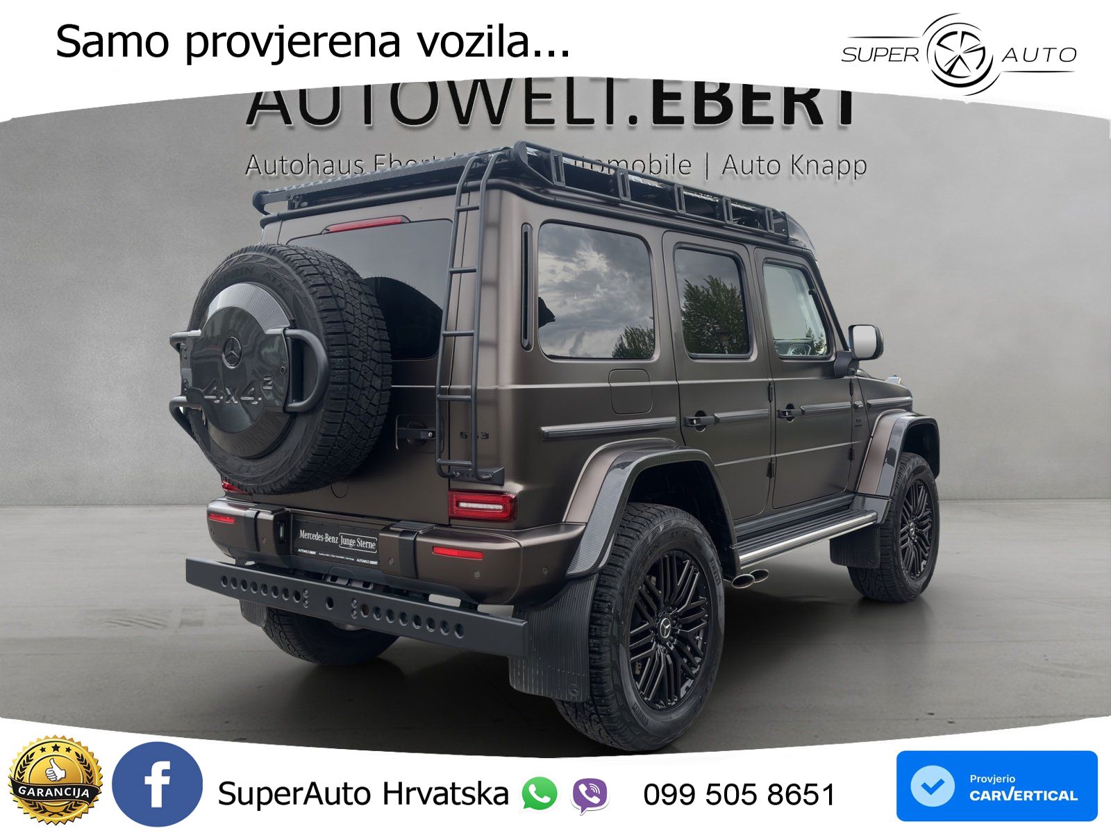 Mercedes AMG G 63 Long V8 (585 KS) 4MATIC 9G-TRONIC AMG SPEEDSHIFT PLUS