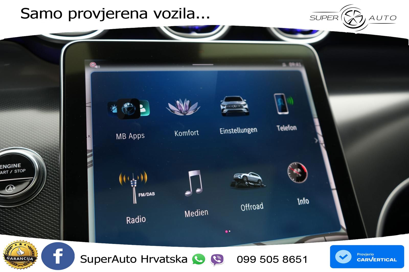 Mercedes GLC 220d (197 KS) 4MATIC 9G-TRONIC AMG ZRAČNI+ACC+GR SJED+KAM+PANO