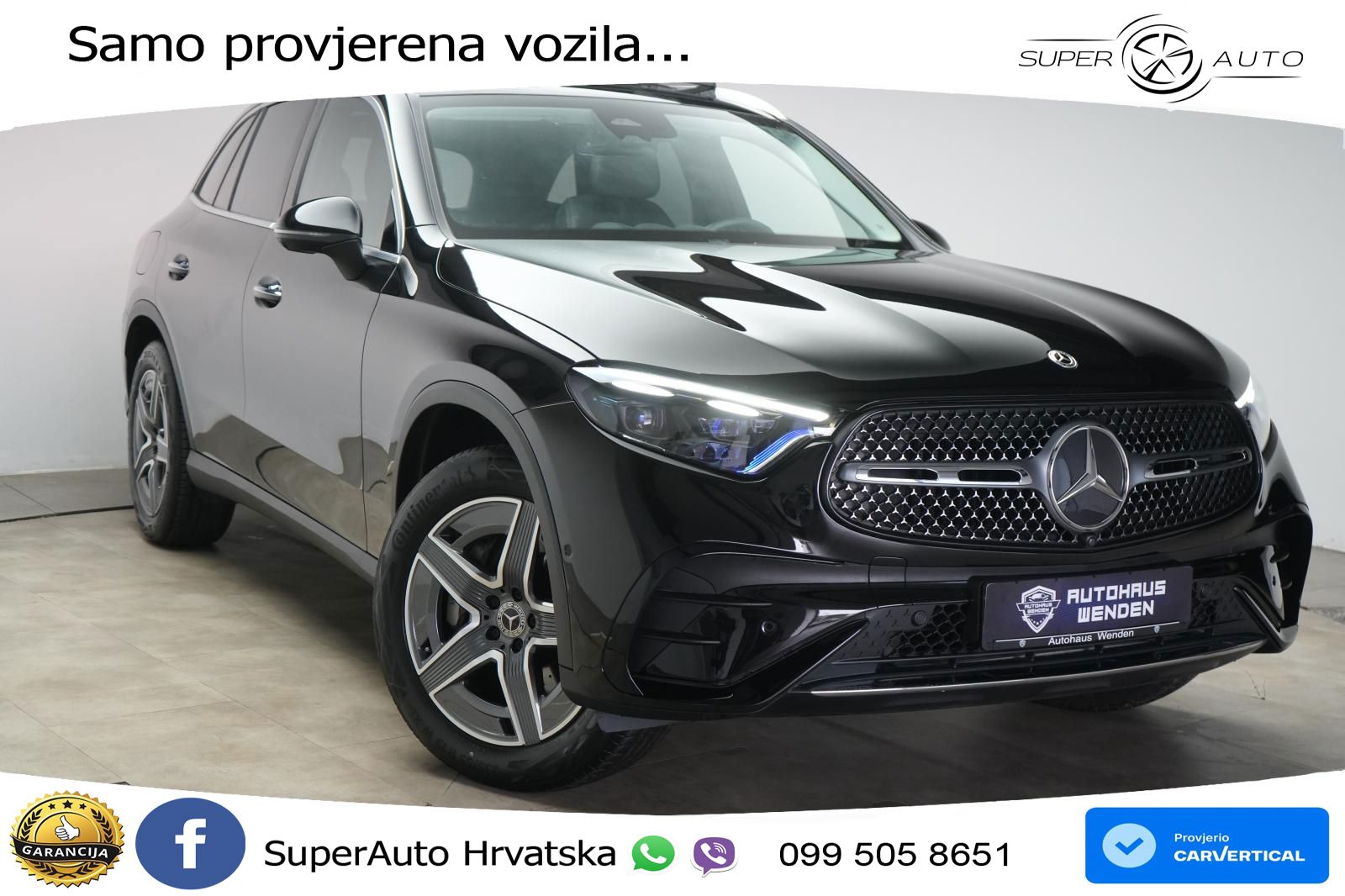 Mercedes GLC 220d (197 KS) 4MATIC 9G-TRONIC AMG ZRAČNI+ACC+GR SJED+KAM+PANO
