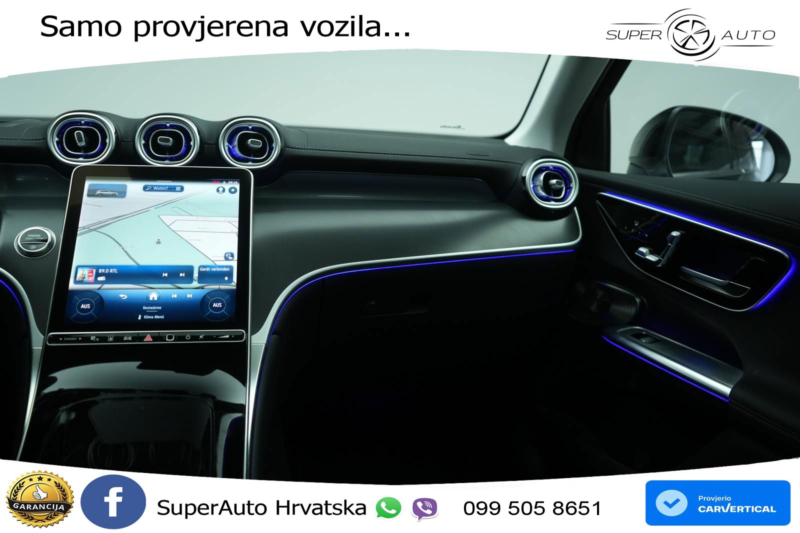 Mercedes GLC 220d (197 KS) 4MATIC 9G-TRONIC AMG ZRAČNI+ACC+GR SJED+KAM+PANO