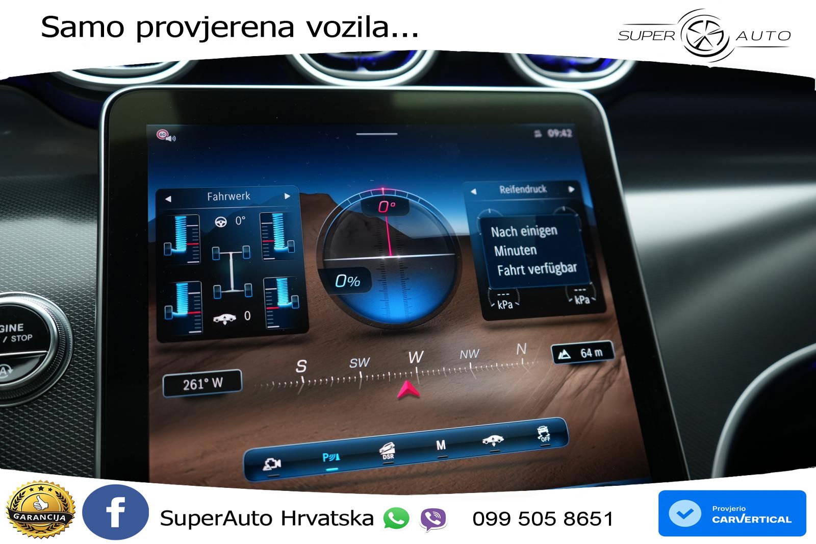 Mercedes GLC 220d (197 KS) 4MATIC 9G-TRONIC AMG ZRAČNI+ACC+GR SJED+KAM+PANO