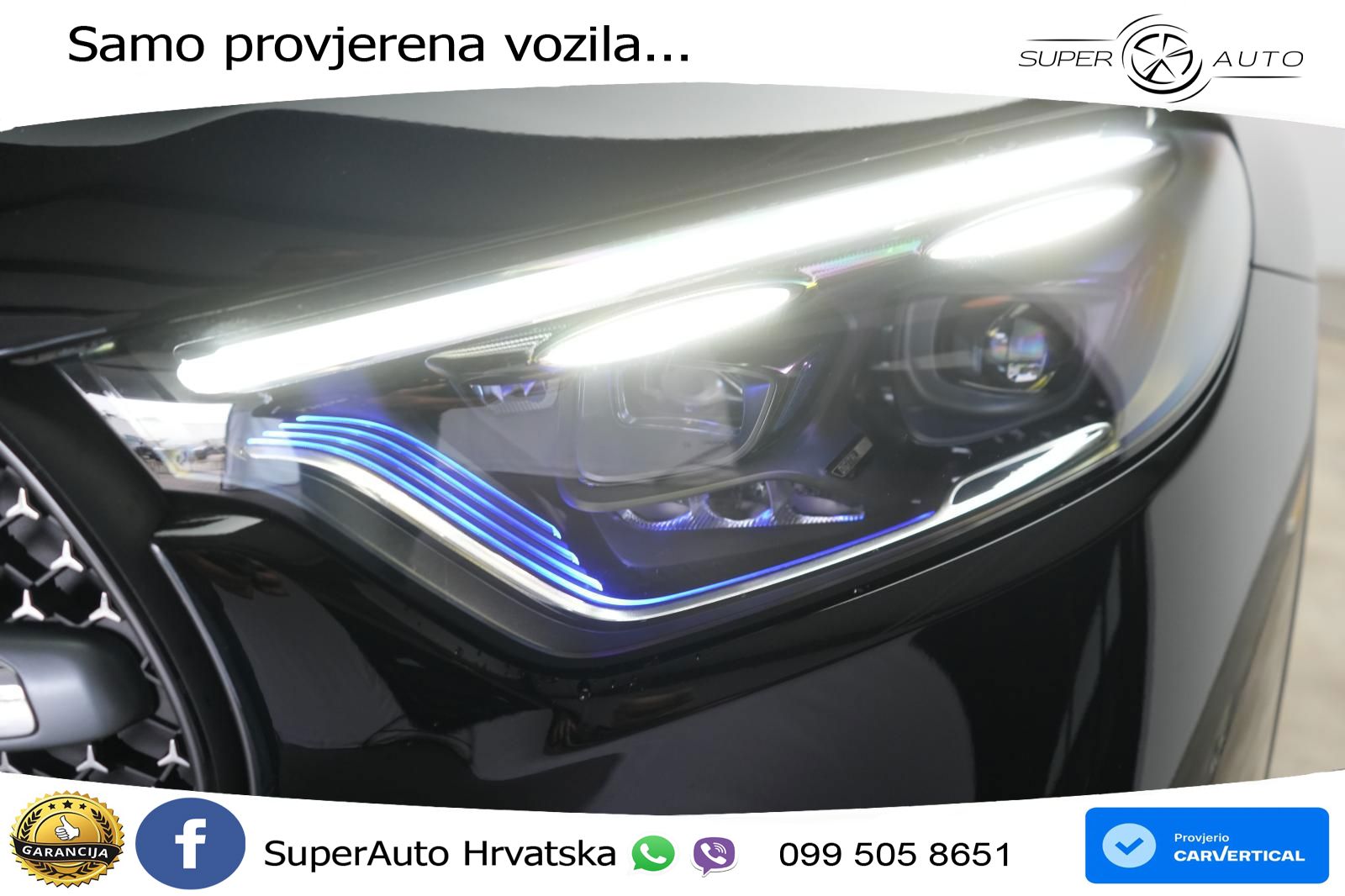 Mercedes GLC 220d (197 KS) 4MATIC 9G-TRONIC AMG ZRAČNI+ACC+GR SJED+KAM+PANO